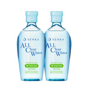 센카 올 클리어 워터 미셀라 포뮬러 프레시 A 230ml 2개