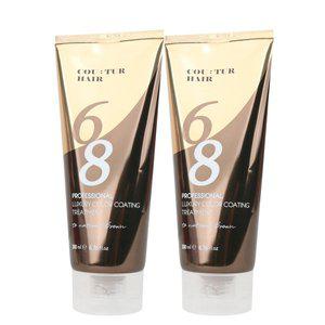 [꾸띄르헤어](무배/1+1)꾸띄르헤어 컬러코팅 트리트먼트 내추럴브라운 200ml