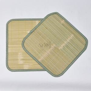시원한 대나무방석 민무늬 45x45cm 여름 쿨 차량용 사무실 의자 쇼파 방석 시트