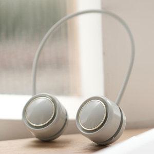 안전인증 휴대용 넥밴드 선풍기 USB 충전식 넥선풍기 핸즈프리 목걸이 캠핑용 운동