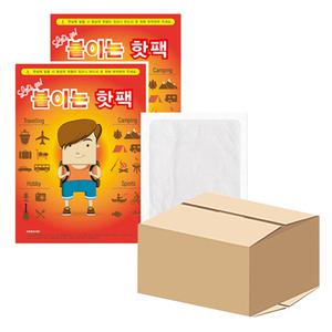붙이는 파스형 핫팩 100개 손난로 포켓용 대용량 발열팩