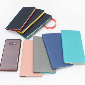 헐트 48절 고급양장수첩 (9x17.5cm) PU원단 인조가죽수첩 다이어리 포켓 미니