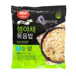 시아스 햄야채 볶음밥 300g /냉동/즉석