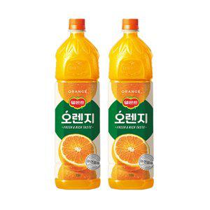 [기타]롯데 델몬트 오렌지100 주스 1.5L 12펫_