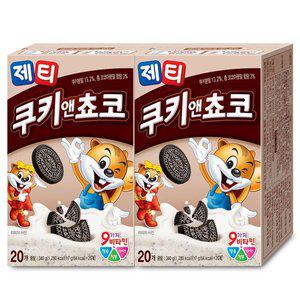 제티 쿠키앤쵸코 20Tx2개