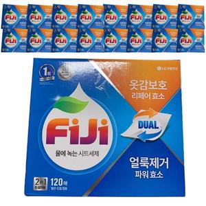 피지 시트세제 120매 대용량 파워시트 2개