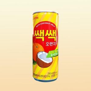 []롯데쌕쌕오렌지240mlx30개코코넛젤리과즙음료