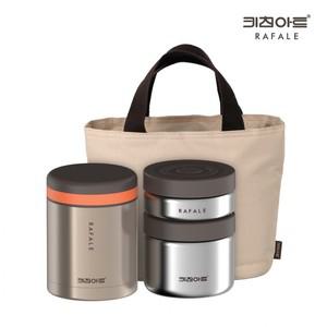 라팔 골드메탈 죽통도시락 1080ml/보온 진공도시락