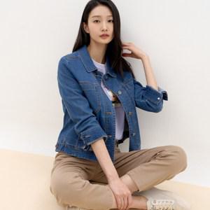 [지센] 레터링 청자켓 LCJKN221_IN