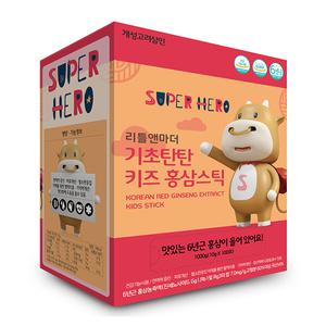 개성고려삼인 리틀앤마더 기초탄탄 키즈 홍삼스틱, 10g, 100개입, 1개