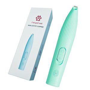[기타]아임펫벳 애견 강아지 바리깡 발바닥 발털깎이 미니 LED 이발기 ECM10