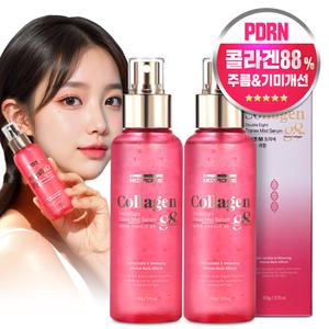[2개] 고함량 콜라겐+PDRN 세럼 미스트 메디픽미 콜라겐 젤리 88% 앰플 100g 수분 미백 페이스&바디