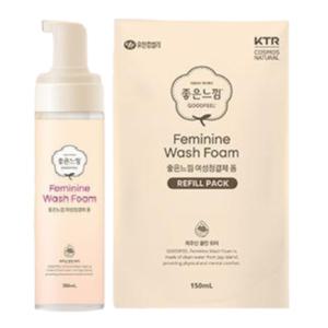 좋은느낌 제주 클린워터 여성청결제 200ml + 리필150ml