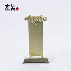 [기타]수공예품 PXOGUADA 제사용품 방짜 유기위패