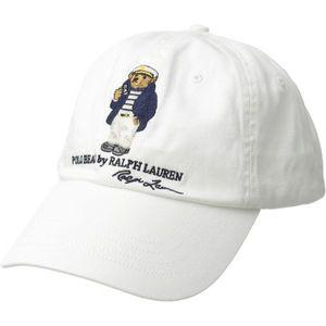폴로 캡모자 모자 볼캡 랄프로렌 Polo Ralph Lauren 폴로랄프로렌 세일러 베어 캡 화이트 원 사이즈