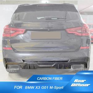 카본 리어 범퍼 디퓨저 립 스포일러 BMW X3 G01 M40i M스포츠 SUV 18-19