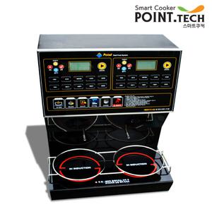 에프앤비 라면제조기 한강라면기계 2구 블랙 짬봉라면 PHT-2000B