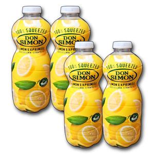 돈시몬 레몬즙 레몬착즙 NFC 레몬수 1000ml 4통