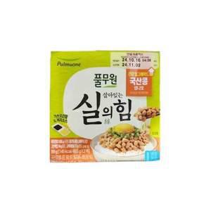 풀무원 생 나또 실의힘 국산콩 낫또 20+4개입