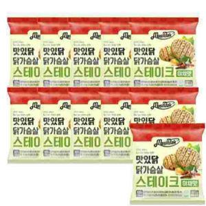 대량 마트 닭가슴살 맛있닭 스테이크 야채 100g