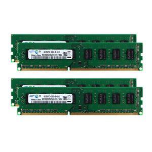 삼성 16GB 4x 4GB 킷 DDR3 PC10600 1333 MHz PC310600 컴퓨