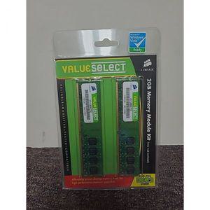 커세어 2GB 메모리 모듈 킷 DDR2 DIMM 240 Pin 노트북 RAM Ships 프