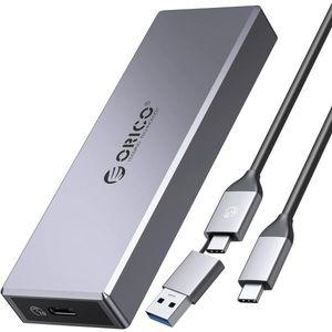 ORICO M.2 NVMe SSD 인클로저 PCIe MKey 2230 2242 2260 2280 SSD용 10Gbps USB 3.2 USB C 툴프리 알루미늄