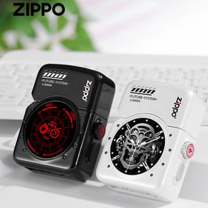 Zippo 지포 라이터 정품 방풍 스마트 터치 스크린 라이터 케이스 남친 선물