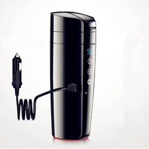 커피포트 자동차 텀블러 전기 온도조절 포트 12v/24v 24v 작은스크린 스마트컵 온수