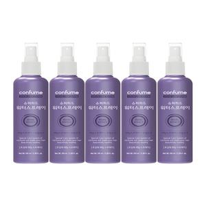 과일나라 컨퓸 슈퍼하드 워터 스프레이 여행용 100ml x 5개