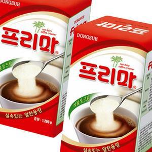 업소용 동서 프리마 2개 1.2kg 동서 믹스 커피 프리마