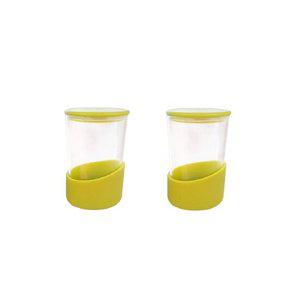 미고 글라스 머그컵 450ml  2개세트