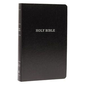 KJV 성경 가죽-룩 레드 레터 컴포트 프린트 킹 제임스 버전