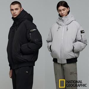 [롯데백화점]내셔널지오그래픽 [역시즌 특가] 남여공용 아퀼라 블루종 다운 점퍼 N244UDW040