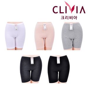 더스타킹 속바지 면 5부 여성 교복 치마 국산