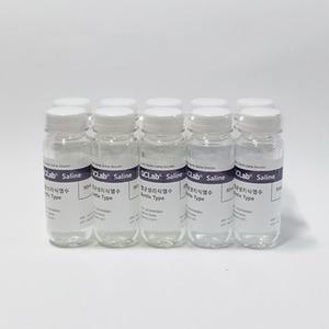 멸균생리식염수(보틀형 90ml,10개입)-과학실험용