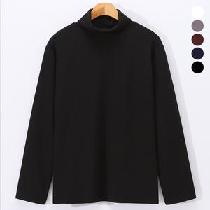 [후앙스]소프트 무지 스판 폴라 티셔츠 BMPT2280
