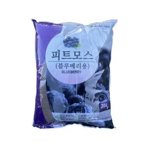 태흥 최고급 피트모스 20L 호산성식물용 분갈이 상토 블루베리 크랜베리 전용