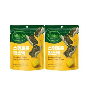 비비고 칩 스위트콘 40g x2개