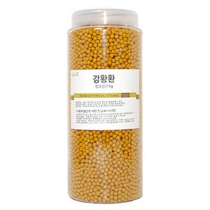 행복약초 강황환 강황가루 1kg 원웨이 식품용기