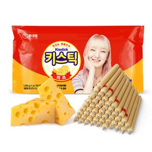 (히밥x롯데햄) 체다치즈 키스틱 100개 국민간식 옥수수맛 / 마늘맛 / 닭가슴살 / 오리지날
