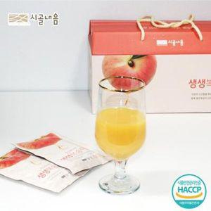 시골내음건강 충주 시골내음 첫눈에반한 생생복숭아즙 110ml x 20팩