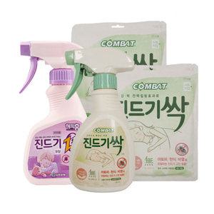 컴배트 진드기싹 스프레이 시트/ 이불 옷장 서랍장 진드기제거 퇴치