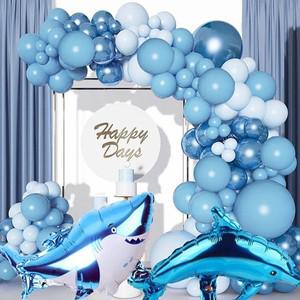 [하프클럽/알티피아]생일파티 풍선세트 상어 1P 생파 이벤트 파티장 소품