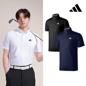 아디다스 SS 스트라이프 폴로 반팔티셔츠 H64609