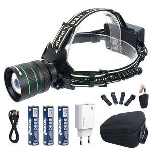 RM304-7800FS 화이트 레이져 LED 센서 헤드랜턴 풀세트