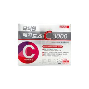(소비기한 25.11.27) 닥터원 고려은단 메가도스C 3000 3,000mg x 180포 / An