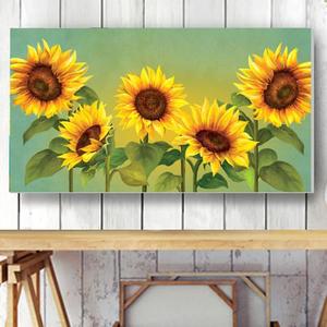[RG18Q102]해바라기그림 캔버스 55C SUN6 풍수그림 재물운