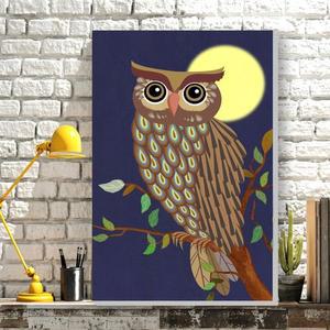 [RG178R97]부엉이그림 캔버스 41C 2OWL4 풍수그림 재물운