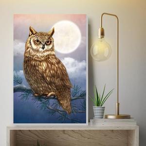 [RG0Q2P54]부엉이그림 캔버스 41C OWL10 풍수그림 재물운